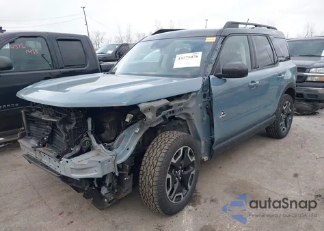 2021 Ford Bronco Sport Outer Banks from USA, damaged, VIN 3FMCR9C68MRB21352